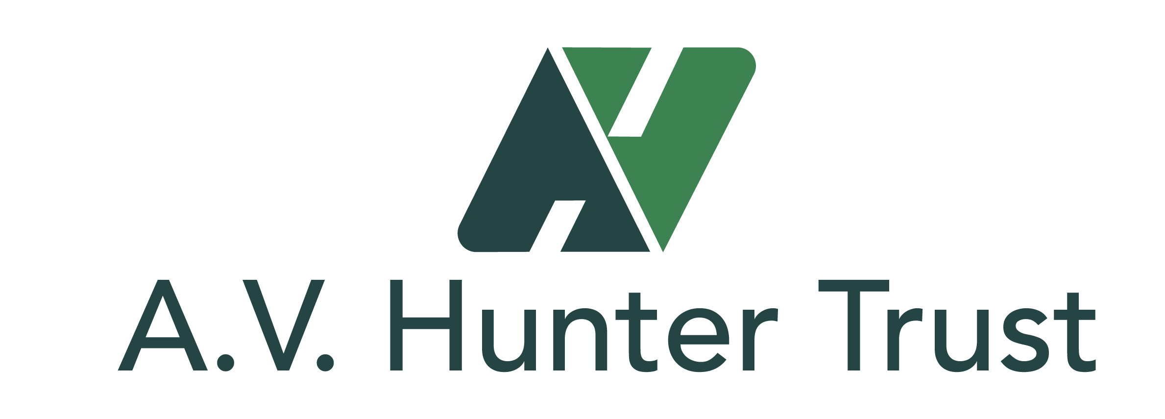 Stacked AV Hunter Trust logo